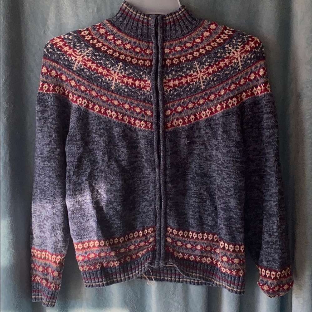 Zip Up Sweater